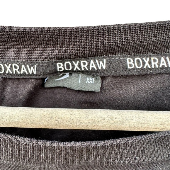Boxraw men's XXL black t-shirt, new no tags - Picture 2 of 3